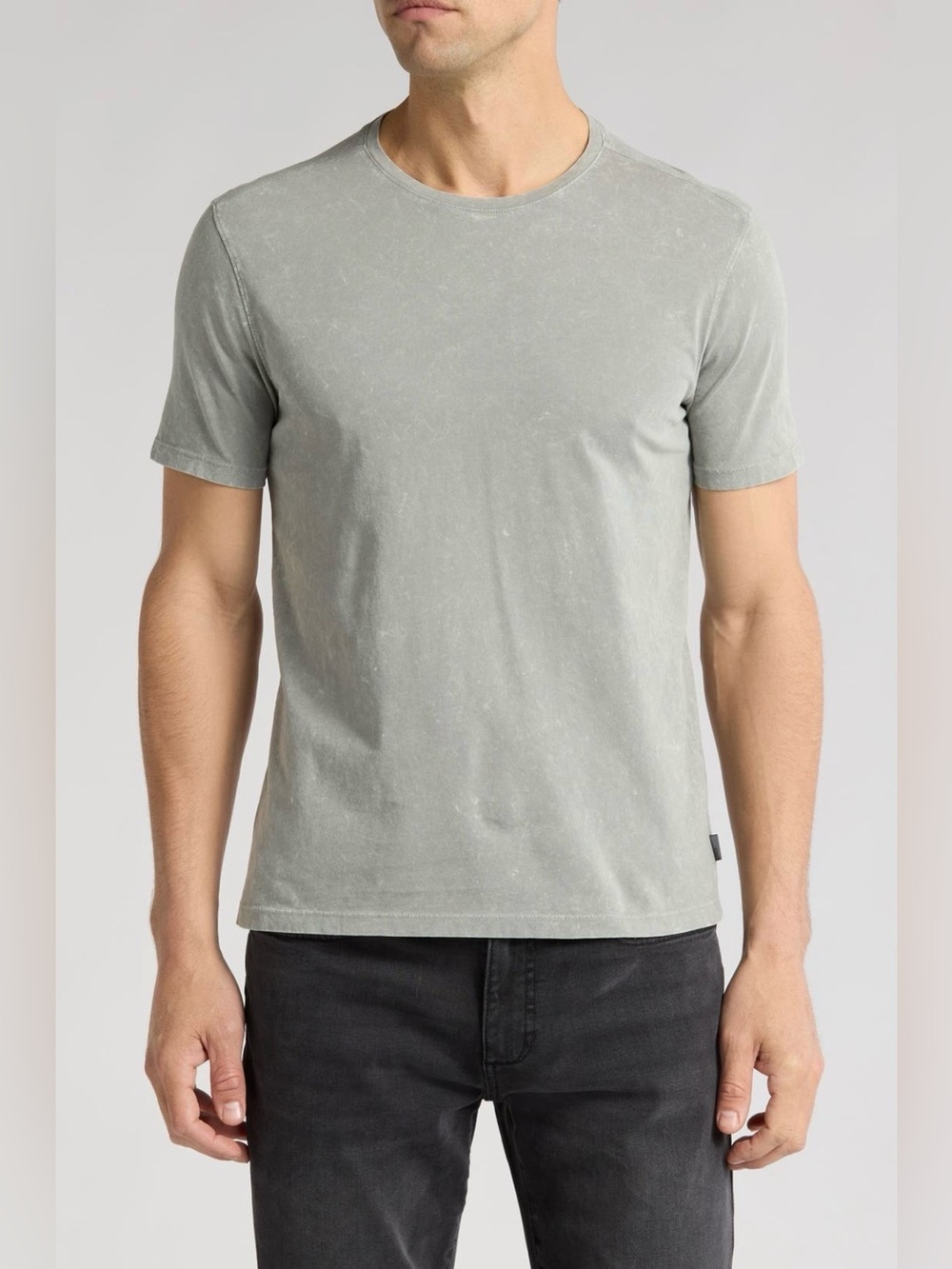 John Varvatos Enzo marble wash cotton T shirt